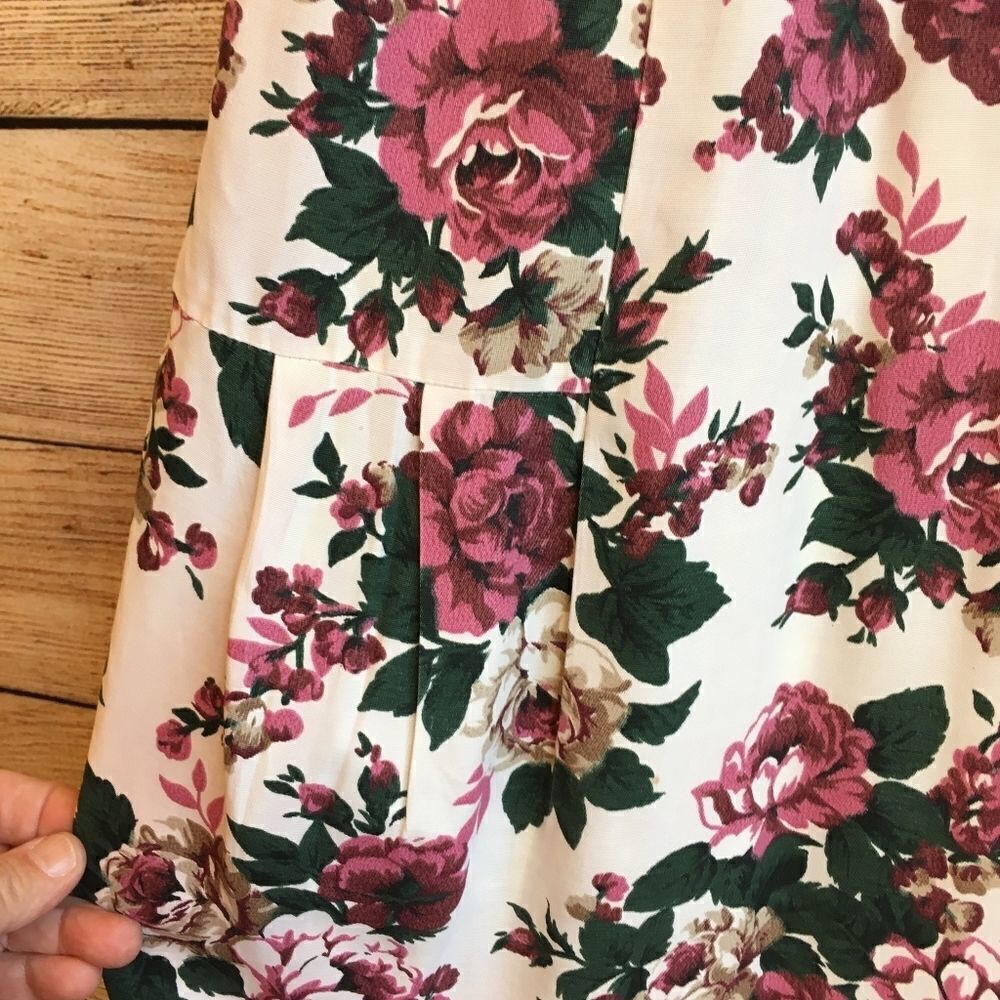VINTAGE ATJ II FLORAL MIDI DRESS - Picture 5 of 13